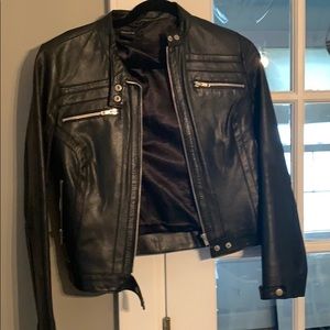 Leather jacket